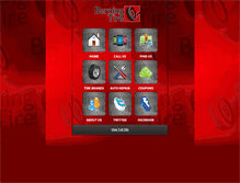 Tablet Screenshot of berningtire.com